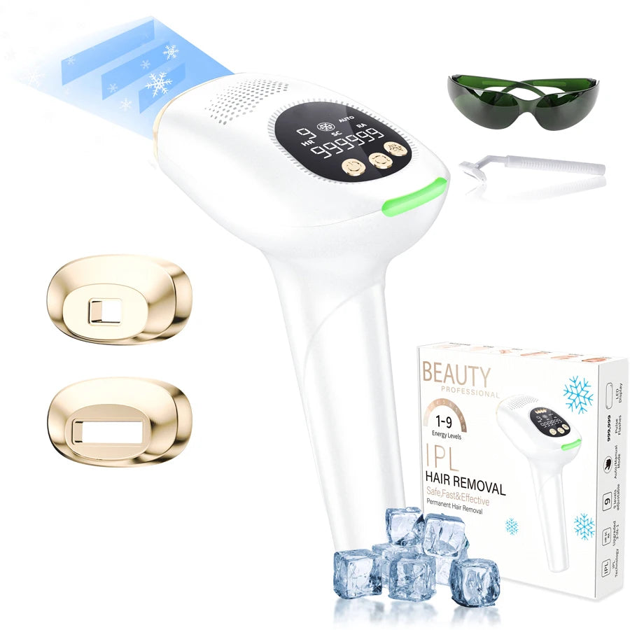 Épilateur laser 3 en 1 pour femme,