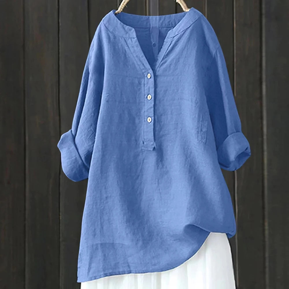 haut de grande taille pour femme, été, 3/4 manches, vêtement coréen surdimensionné, chemise femme