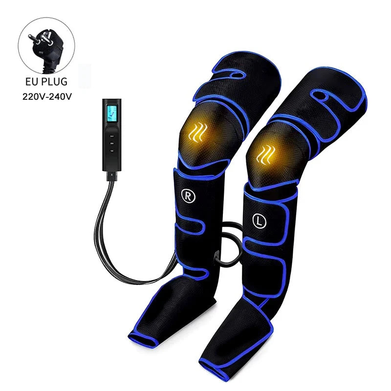 a-Relaxant électrique des muscles des jambes, 6 modes, récupération par Compression d'air,
