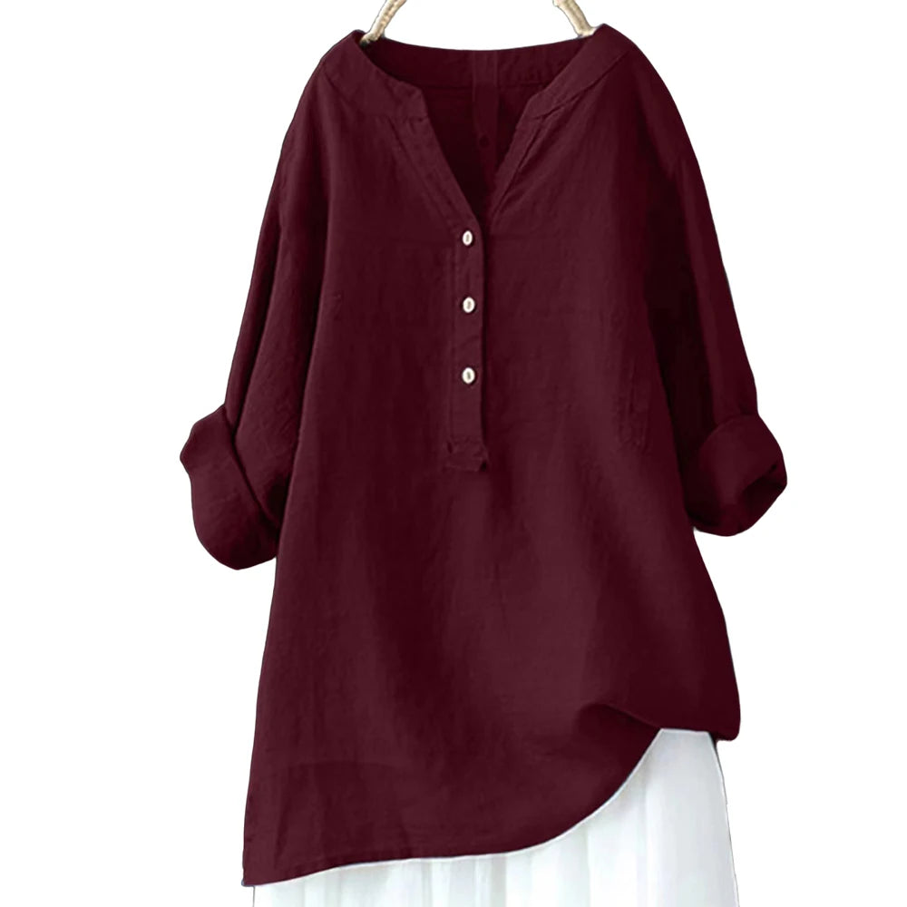 haut de grande taille pour femme, été, 3/4 manches, vêtement coréen surdimensionné, chemise femme
