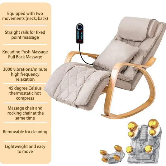 FAUTEUIL DE MASSAGE ELECTRIQUE INCLINABLE