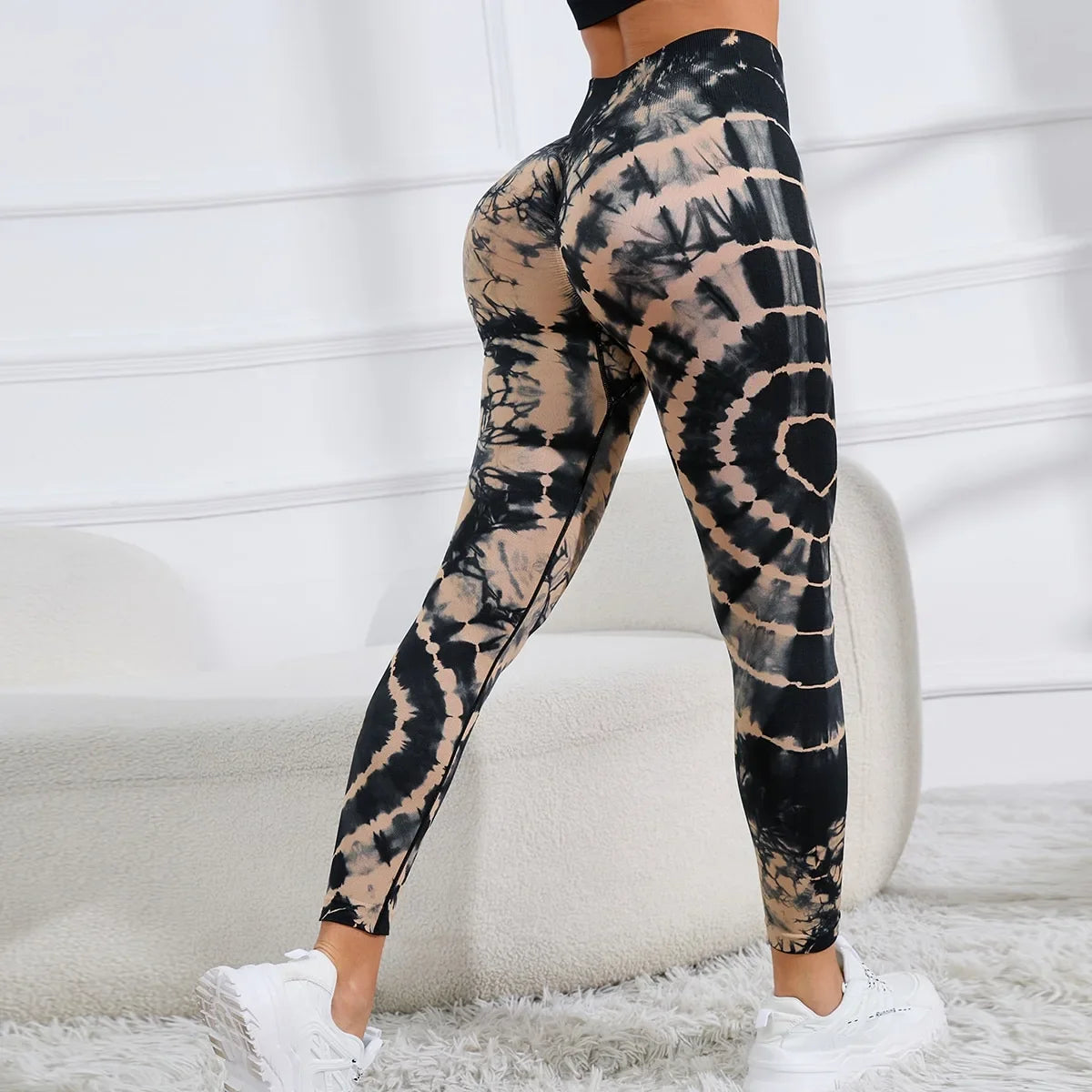 LEGGING TAILLE HAUTE IMPRIME LEOPARD POUR FEMME