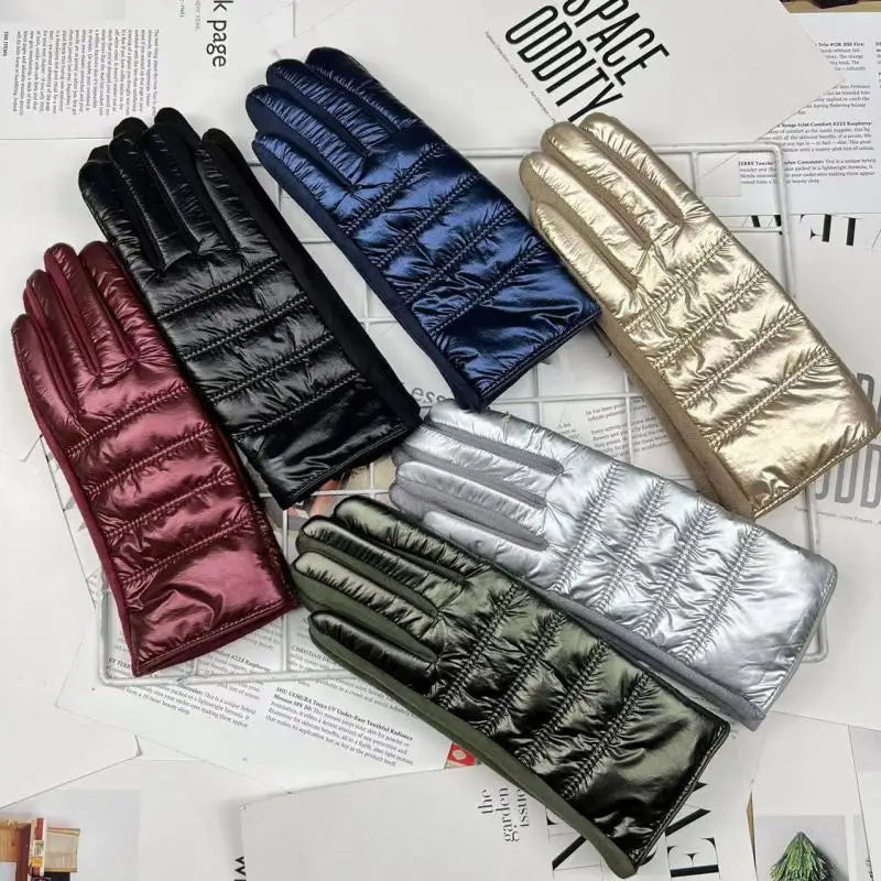 Gants de luxe imperméables pour femme,