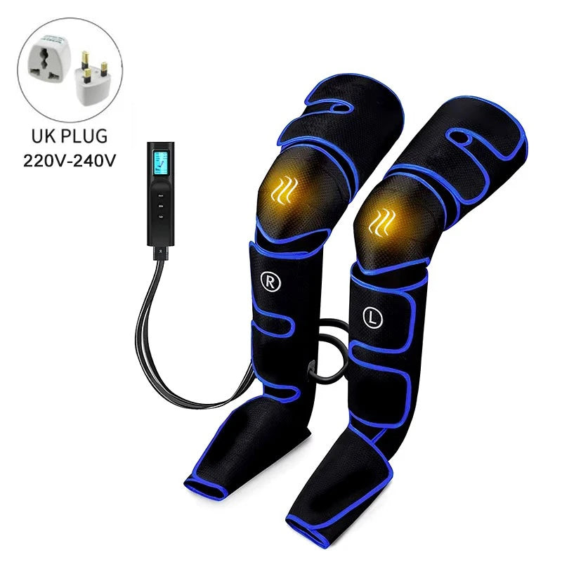 Relaxant électrique des muscles des jambes, 6 modes, récupération par Compression d'air,