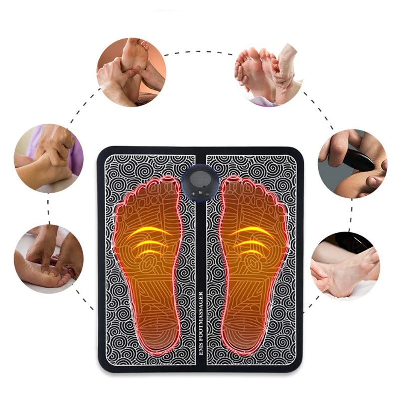 TAPIS DE MASSAGE ELECTRIQUE DES PIEDS