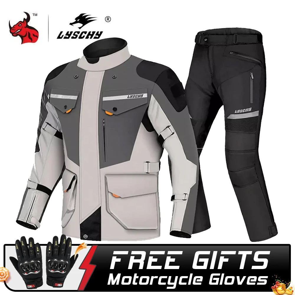 VESTE ET PANTALON DE MOTO POUR HOMME ET FEMME