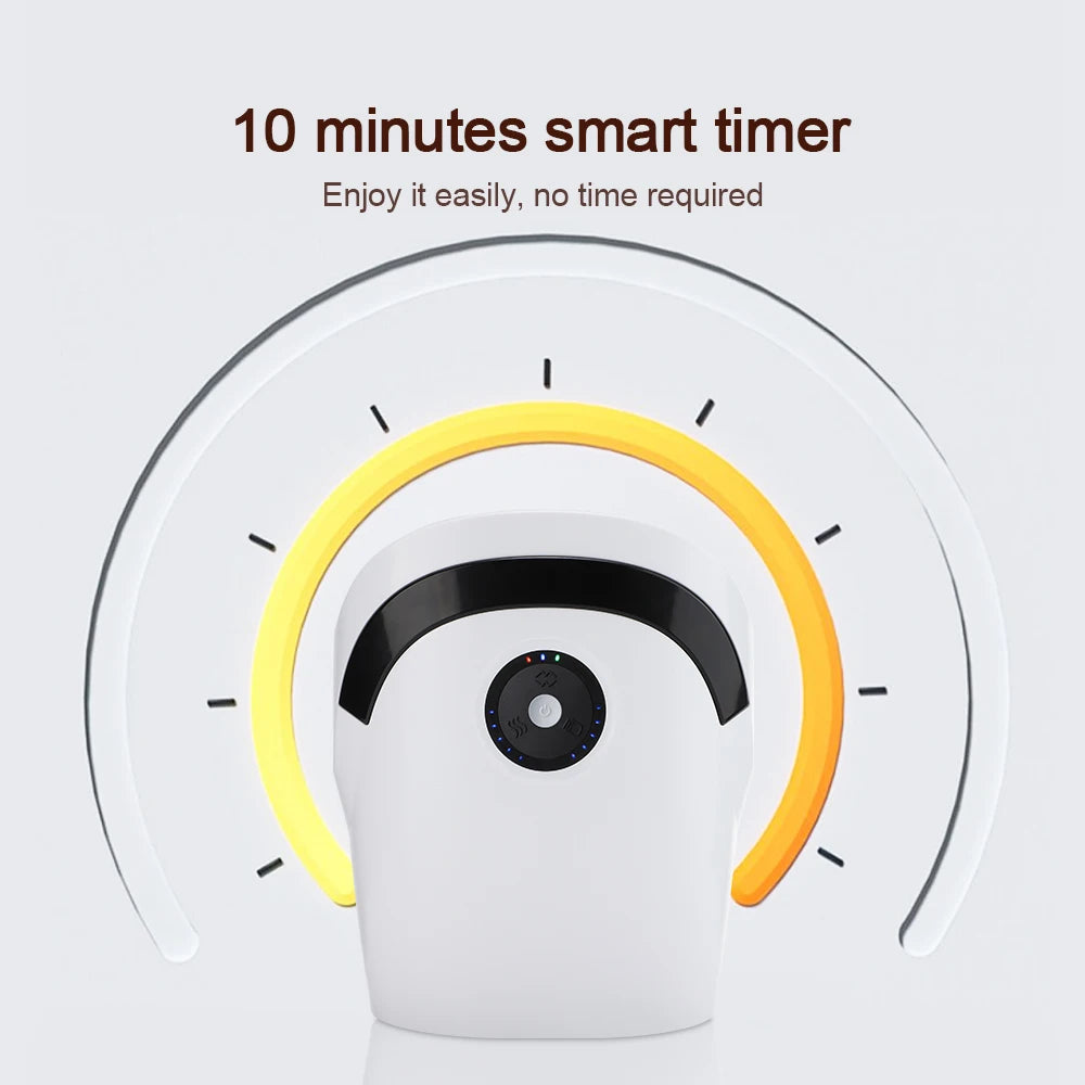 masseur électrique sans fil avec compression d'air, 3 niveaux de Chaleur, masseur des paumes et des doigts de la main